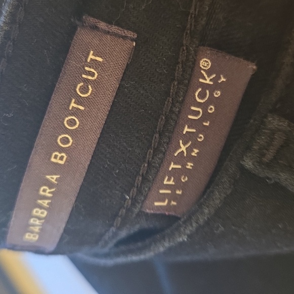 NYDJ Black Jeans 16 Barbara High Waist Stretch Bootcut Pants - Picture 6 of 11